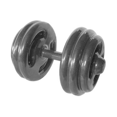 Imagem de Dumbbell Emborrachado Treinamento Funcional Academia 28Kg