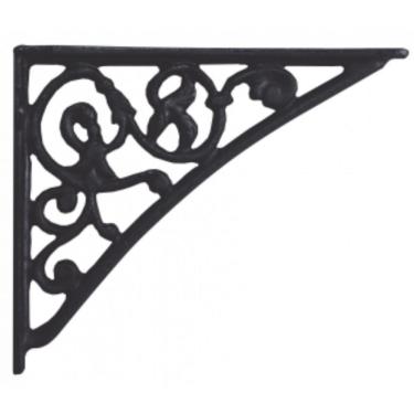 Imagem de Cantoneira Mão Francesa Nº01 Ferro Fundido Em Hera 22x30cm