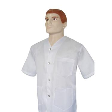 Imagem de Jaleco em Tergal Branco 75x51 cm Lamare