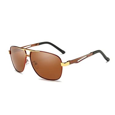 Imagem de Top Alumínio Magnésio Quadrado Polarizado Óculos de Sol Fotocrômicos Masculinos Óculos de Sol Militar Segurança Condução, 7,China