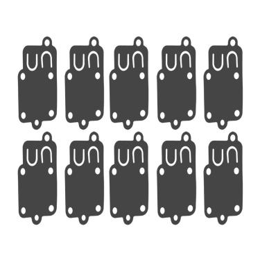 Imagem de junta de diafragma de carburador para Briggs & Stratton 270026 272538 272538S, Pilipane Kit de junta de diafragma do carburador 10 peças,