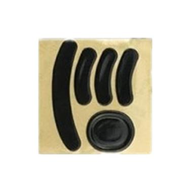 Imagem de Substituição preta 0,6 mm pés de mouse patins mouse adesivos pads para mouse sem fio Logitech G Pro