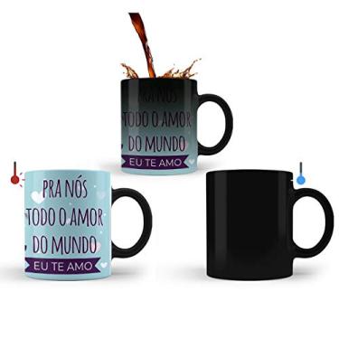Imagem de Caneca Mágica Presente para o dia dos Namorados Pra Nós N01, Azul, Duran Shop