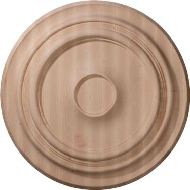 Imagem de Ekena Millwork Medalhão de teto CMW16TRRO, 40,64 cm (16") OD x 3,87 cm (1 1/8"), carvalho vermelho