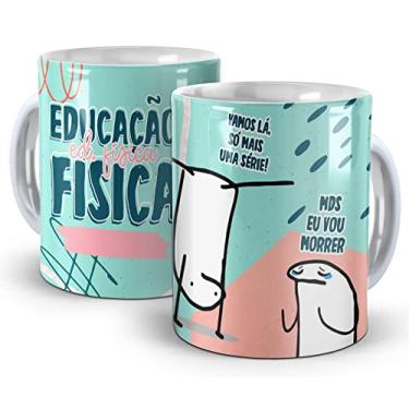 Imagem de Caneca Cêramica Prof de educação Fisica - Profissões