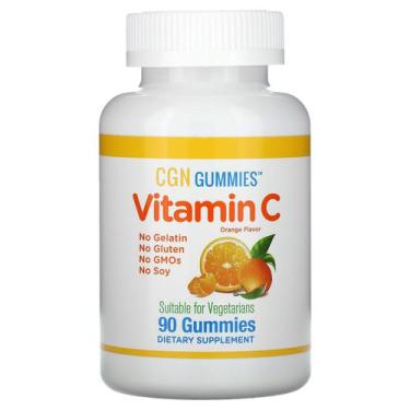 Imagem de Vitamina C Em Gomas Mastigáveis 90 Gummies Cgn - Cgn Gummies