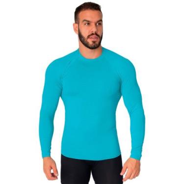 Imagem de Blusa Térmica Poliamida Proteção Solar Uv Masculina Segunda Pele - Bel