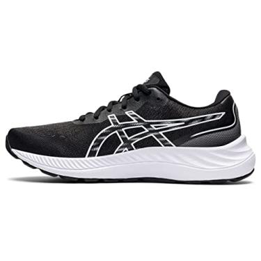 Imagem de ASICS Women's Gel-Excite 9 Running Shoes, 10.5, Black/White