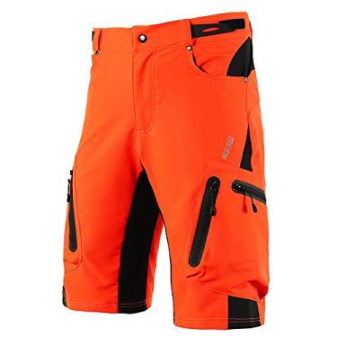 Imagem de Tingpai Calções Baggy Ciclismo Biking Calças Respirável Esportes Soltos Fit Shorts Casuais Ao Ar Livre Roupas de Ciclismo Correndo com Bolsos Com Zíper