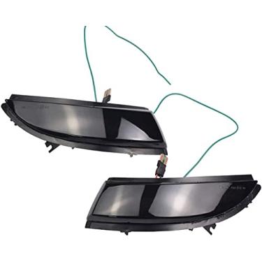 Imagem de Luz indicadora de espelho lateral com sinal de mudança dinâmico de LED para Renault Clio IV MK4 Captur J87 (Amarelo)