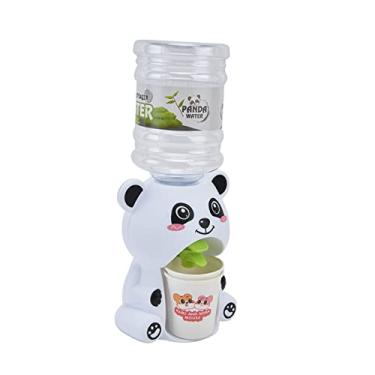 Imagem de Brinquedo mini bebedouro,refrigerador de ¨¢gua dom¨¦stico em miniatura, brinquedo dispensador de ¨¢gua em forma de animal de simula??o bonito, brinquedo dispensador de ¨¢gua de pl¨¢stico(panda), Disp