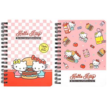 Imagem de Hello Kitty Mini Caderno pautado de capa dura Ver.2 (1 peça) (conjunto de 2 (1 unidade))