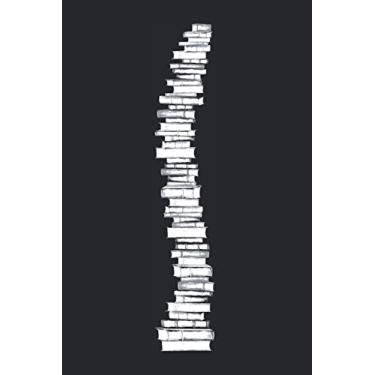 Imagem de Book Backbone Notebook: Notebook For Book Lover Spine Backbone Bookworm Reading Lovers Gift Books Notes Journal Diary Planner (Ruled Paper, 120 Lined ... Bookworm Gifts For Book Lovers & Avid Readers