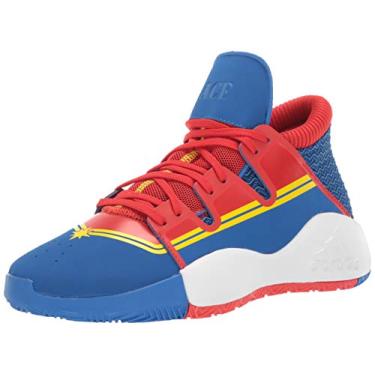 Imagem de adidas Pro Vision Masculino, Azul/vermelho/amarelo brilhante, 4.5 Big Kid