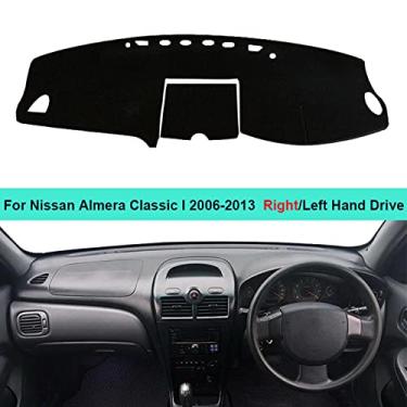 Imagem de Almofada do painel do carro, capa do painel, carpete do painel, apto para Nissan Almera Classic I 2006-2013