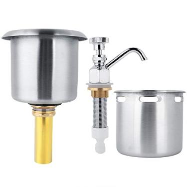 Imagem de Torneira Dipper Well, acessório de cafeteria, durável para lavar, colher de sorvete, utensílios de café, lavar colher de café