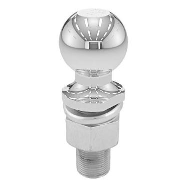 Imagem de CURT Bola de engate de reboque cromada 40022, 2,7 kg, diâmetro de 6,3 cm, haste de 3,8 cm x 7,6 cm