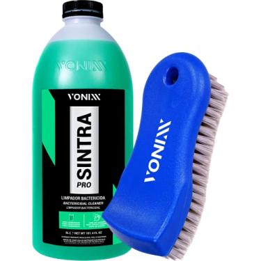 Imagem de Kit Limpeza Interna e Externa Sem Agredir Sintra Pro Apc Bactericida + Escova Macia Vonixx