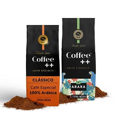 Imagem de Kit Café Especial Torrado e Moido Coffee Mais - 2 unidades (Arara + Classico)