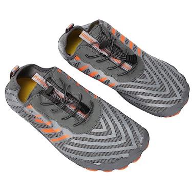 Imagem de Sapatos Masculinos de água Cinza, Antiderrapantes, Anfíbios, de Cano Baixo, para Homens, de Secagem Rápida, para Fitness e Montanhismo (45)