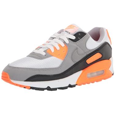 Imagem de T nis de corrida masculino Nike Air Max 90 Cw5458-101, White/Particle Grey-lt Smoke Grey-black, 9