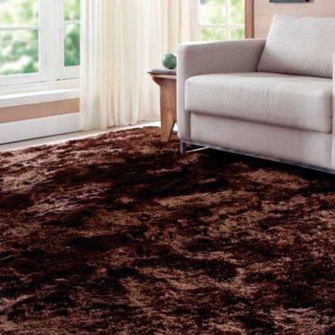 Imagem de Tapete Retangular Felpudo Charme Casa Dona 200x250cm 