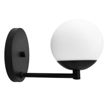 Imagem de Arandela Sphera Globo Jabuticaba Luminária de Parede Preto