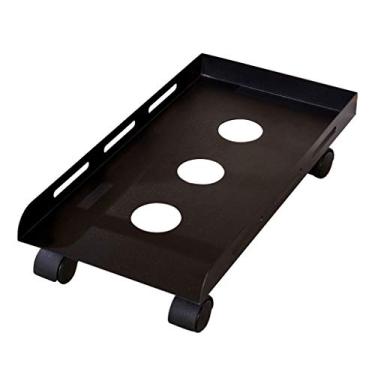 Imagem de Suporte de CPU Suporte de CPU Suporte de mesa Suporte de carrinho ajustável Suporte de mesa móvel Suporte de PC com 4 rodas rodízios se encaixa na maioria das capas de PC sob a mesa Suporte de torre de PC (Tamanho: Tamanho grande)