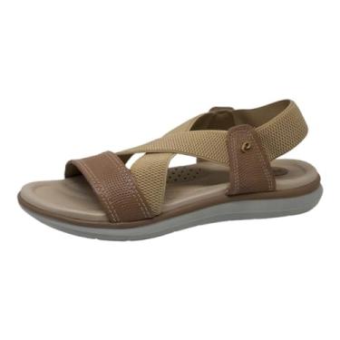 Imagem de Sandalia Papete Conforto Fácil Calce Feminina Pegada 232831