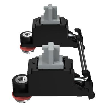 Imagem de GATERON Estabilizador de parafuso para interruptor de satélite de teclado mecânico 60% 7U 6.25U 2U (prata)