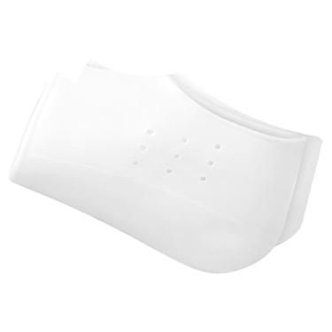 Imagem de 2 pares de altura interna aumentando a altura da palmilha aumentando palmilhas invisíveis protetores de calcanhar de silicone mangas de calcanhar copos de calcanhar de silicone almofadas de calcanhar