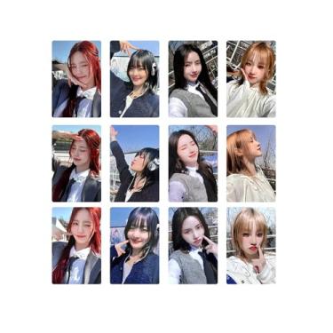 Imagem de 12 peças/conjunto (G) I-DLE FATE Album Photocards KPOP Music Show Cartão de gravação YUQI MiYeon Selfie Cards Coleção SoYeon Fans