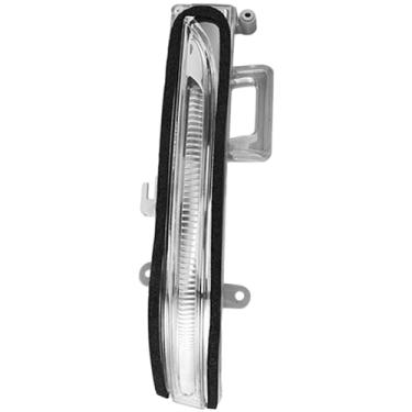 Imagem de Riloer Luzes de seta de LED retrovisoras laterais do lado esquerdo do motorista, compatível com Hyundai Tucson 2015-2020, espelho externo, marcador lateral, lente transparente, luz âmbar