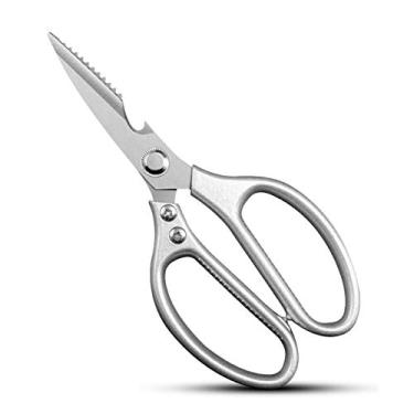 Imagem de Tesoura de cozinha multifuncional em aço inoxidável 304, para legumes e aves, 1 peça/613