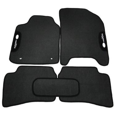 Imagem de Tapete automotivo hb20s borracha pvc preto 5 peças
