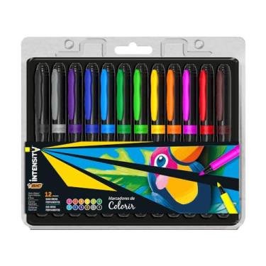 Imagem de BIC, Caneta Hidrográfica, Intensity, Marcadora, 12 Unidades