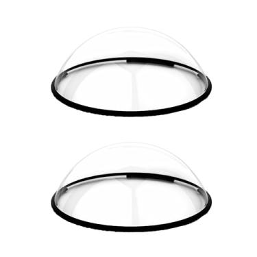 Imagem de 2 peças protetoras de lentes removíveis resistentes a arranhões para câmera insta360 X4