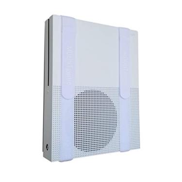 Imagem de O suporte All-in Wonder da Mount Genie (1 unidade): o suporte de parede mais fácil para qualquer componente roteadores modems Xbox Game Consoles DVRs | Tamanho único | Casa e Negócios (Branco)
