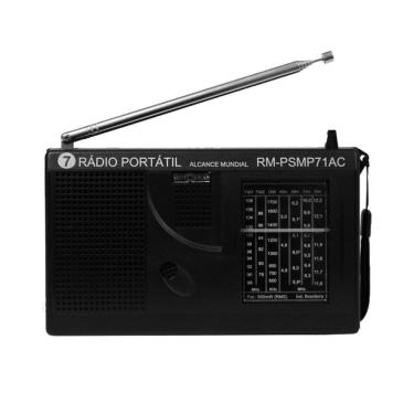 Imagem de Radio Motobras 7 Faixas Pequeno Psmp71Ac