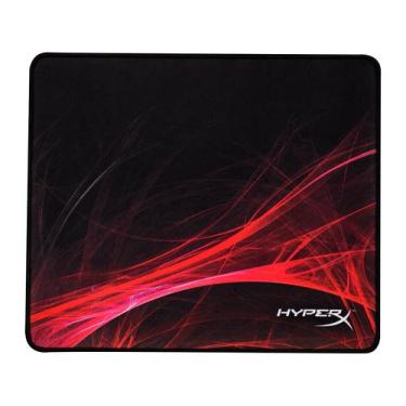Imagem de Mouse Pad Gamer Quadrado HyperX Fury S Speed Edition M, Preto e Vermel