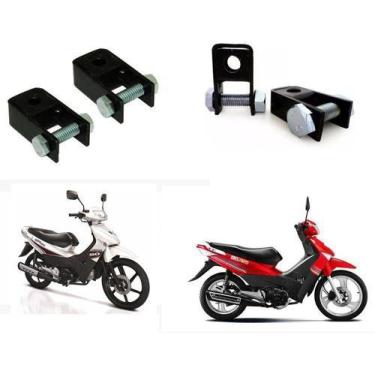 Imagem de Alongador Traseiro Amortecedor Traxx Sky 50 - Sky 125 Preto - BRV Borr