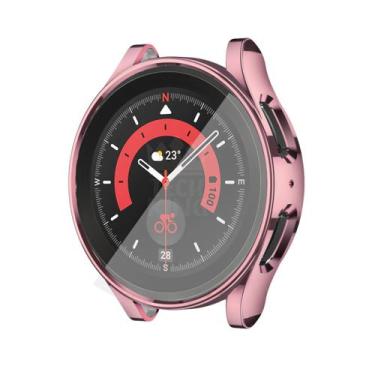 Imagem de Capa Bumper Tpu Protetor Para Galaxy Watch5 Pro 45mm SM-R920 - TechKin