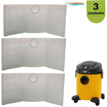 Imagem de Saco de Aspirador Lavor Wash Kronos 23 3 Unid Profissional - AllClean
