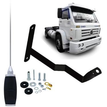 Imagem de Antena Móvel Px Marinox 1,40mts B2005p + Suporte Dianteiro Volkswagen 