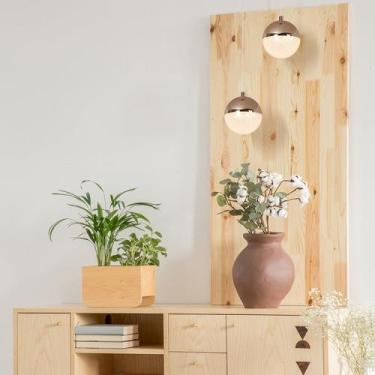 Imagem de Pendente Media Luna 13.5cm 1X6W 3000K 300Lm - Bella Iluminação