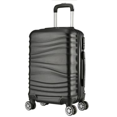 Imagem de MALA DE VIAGEM  GRANDE EM ABS C/ RODINHAS 360º - EAGLE - AS67, Preto