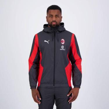 Imagem de Jaqueta Puma AC Milan Pré Jogo Hino, GG