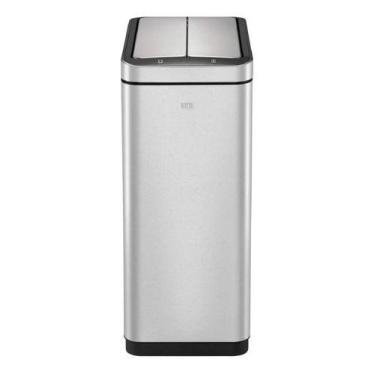 Imagem de Lixeira Automatica Com Sensor 30 Litros Aco Inox 62x38x25cm - M Mark, 