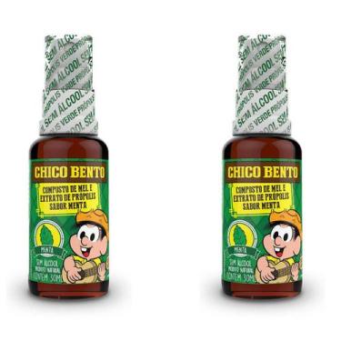 Imagem de Kit 2uni Própion Chico Bento - Spray com Mel e Menta Sem Álcool (30ml)