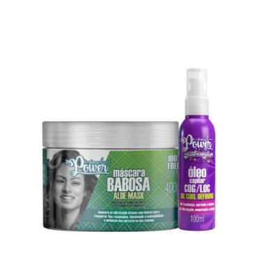 Imagem de Soul Power Babosa Masc 400ml + Text Óleo 100ml
